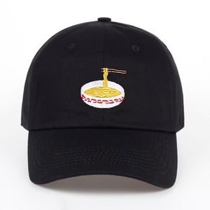 Ramen Emoji Dad Hat Strapback